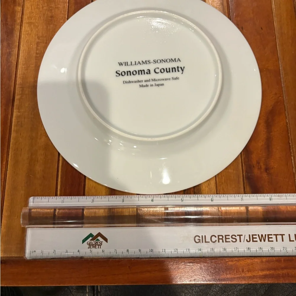 Williams-Sonoma Sonoma County Salad Plate, Made in Japan, 8 1/4